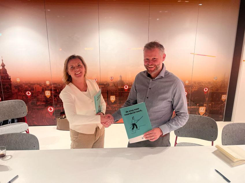 Vodafone tekenmoment klein